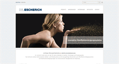 Desktop Screenshot of dr-escherich.de